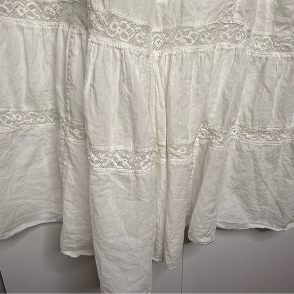 LoveShackFancy - Ayala Dress - White Cotton and Lace dress - Size 8 - Picture 8 of 16